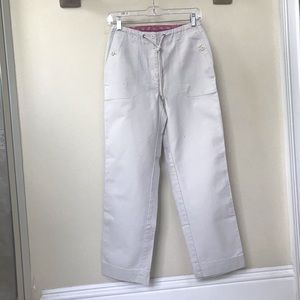 NWT Ralph Lauren cotton khaki crop pants